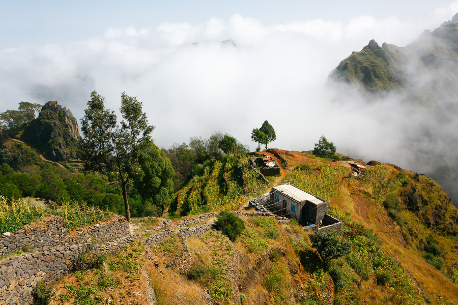 Paysage Santo Antao Cap Vert