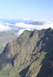 Vue sur la vallée depuis Cha de Pedras - Cap Vert