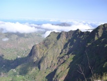 Vue sur la vallée depuis Cha de Pedras - Cap Vert