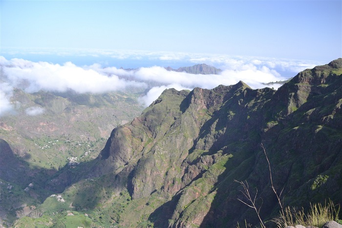 Vue sur la vallée depuis Cha de Pedras - Cap Vert