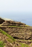 Route au Cap Vert, île de Santo Antao, en direction de Fajan d'Agua