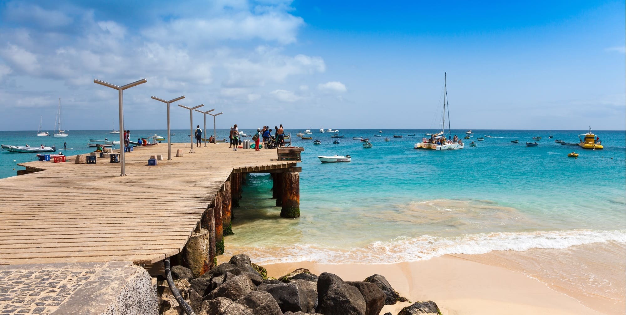 Plage de Santa Maria, Sal, Cap Vert