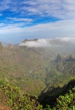 Vue panoramique de l'île de Santo Antao