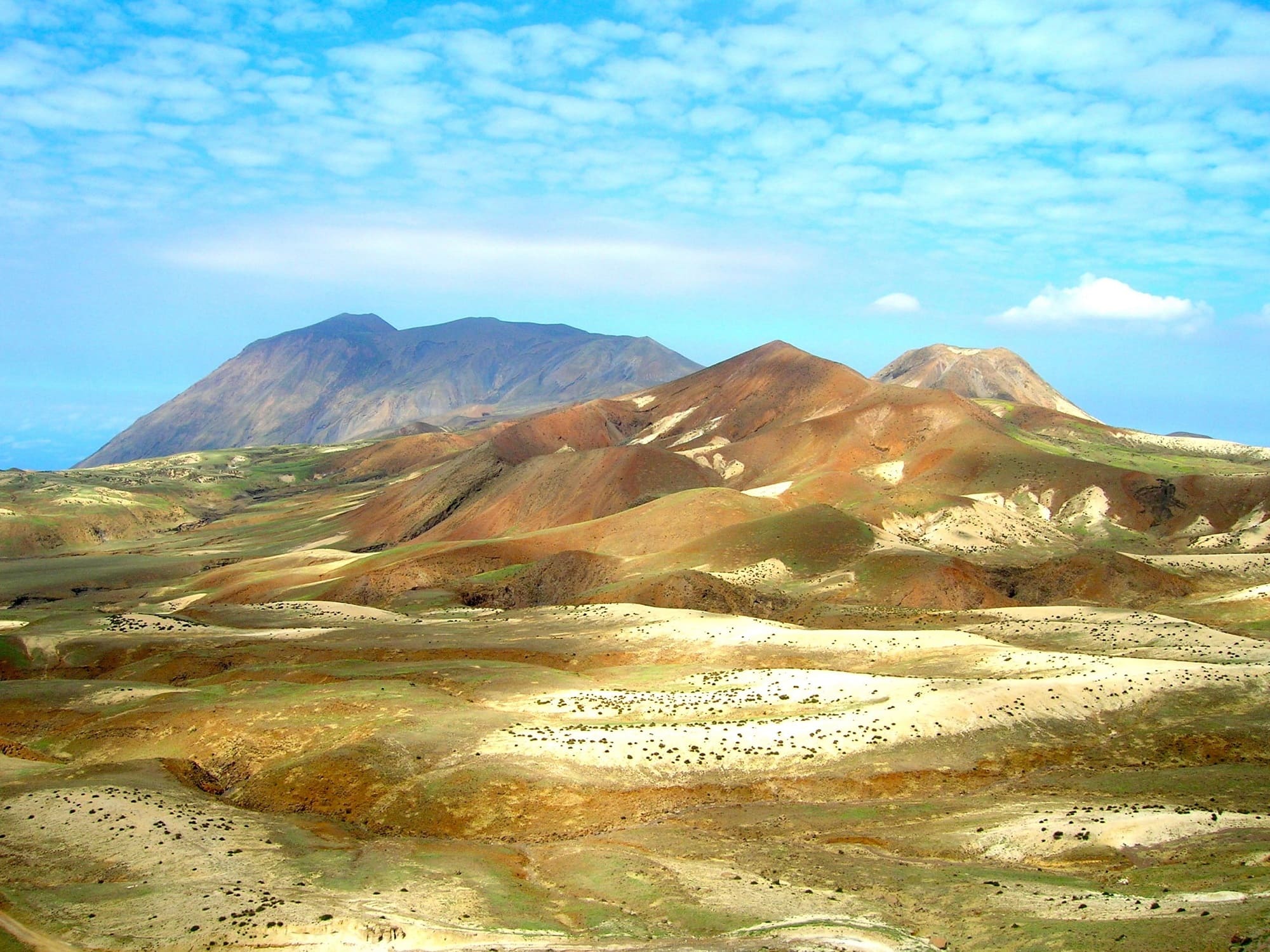 Paysage près de Tarafal sur Santo Antao - Cap Vert