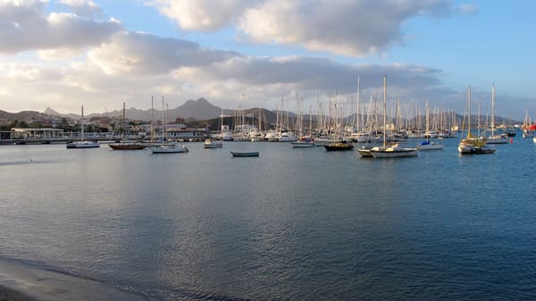 Le port de Mindelo - Cap-Vert