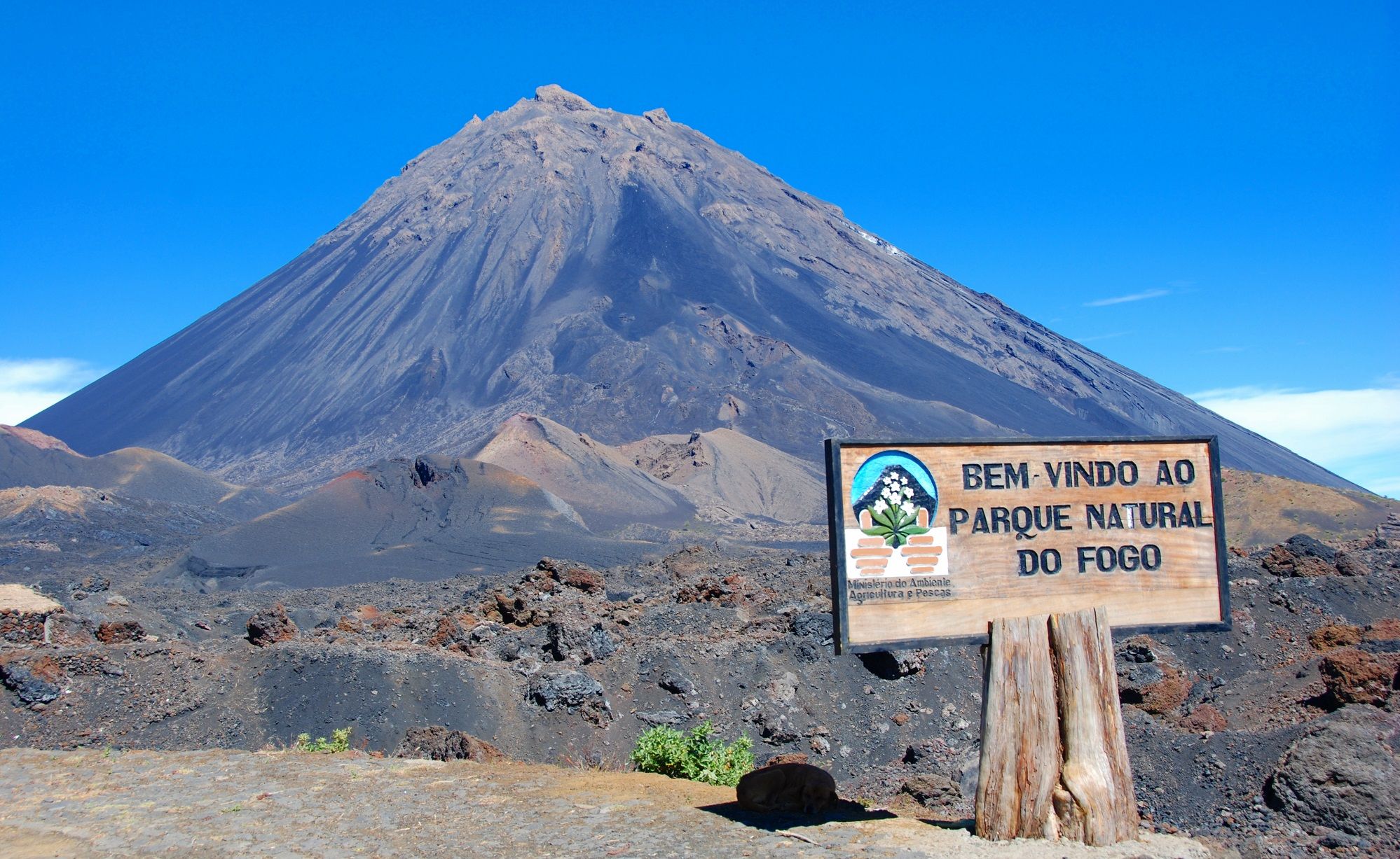 Volcan Pico do Fogo, île de Fogo, Cap-Vert